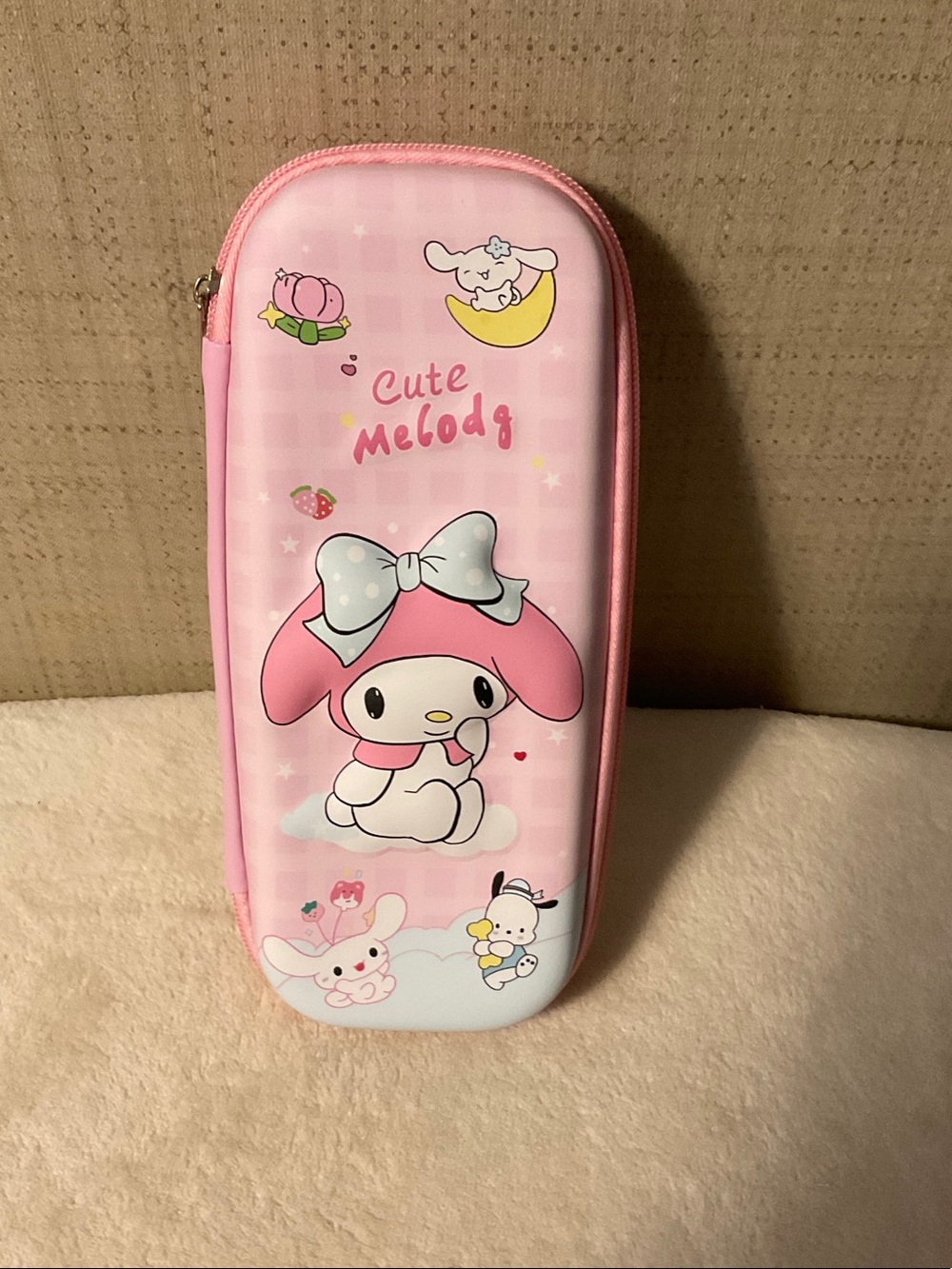 Sanrio My Melody Pink and White Small Pets Accessory Pouch